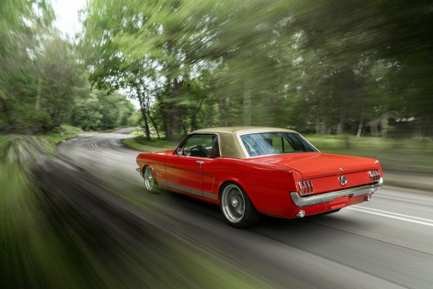 Electro\-modded classic Ford Mustang is future\-proofed
