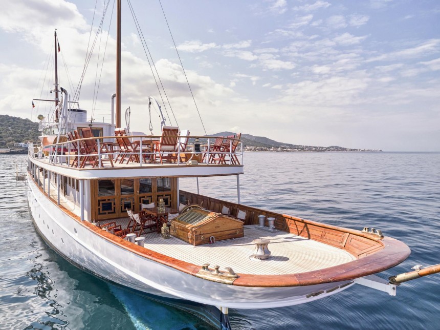 122\-year\-old classic yacht Madiz