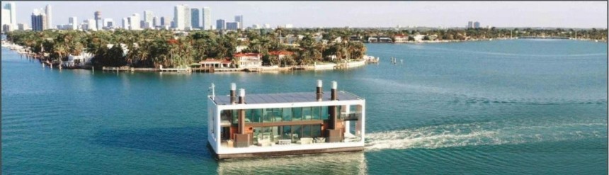 Ten Arkup 40 units will be offered for rent out of Miami, promising a most unique vacation on water