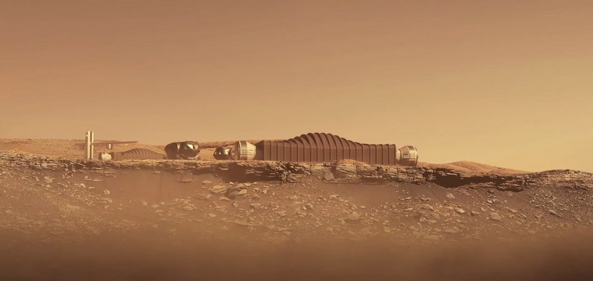 Mars Dune Alpha 3D\-printed research habitat