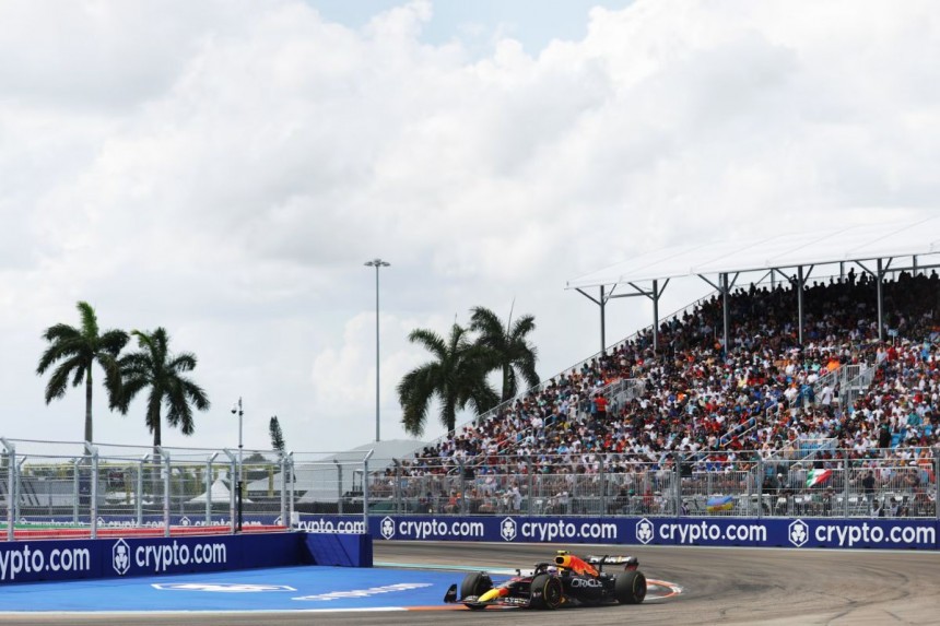 Max Verstappen Giving Everyone a Tire Masterclass Performance at the Miami Grand Prix