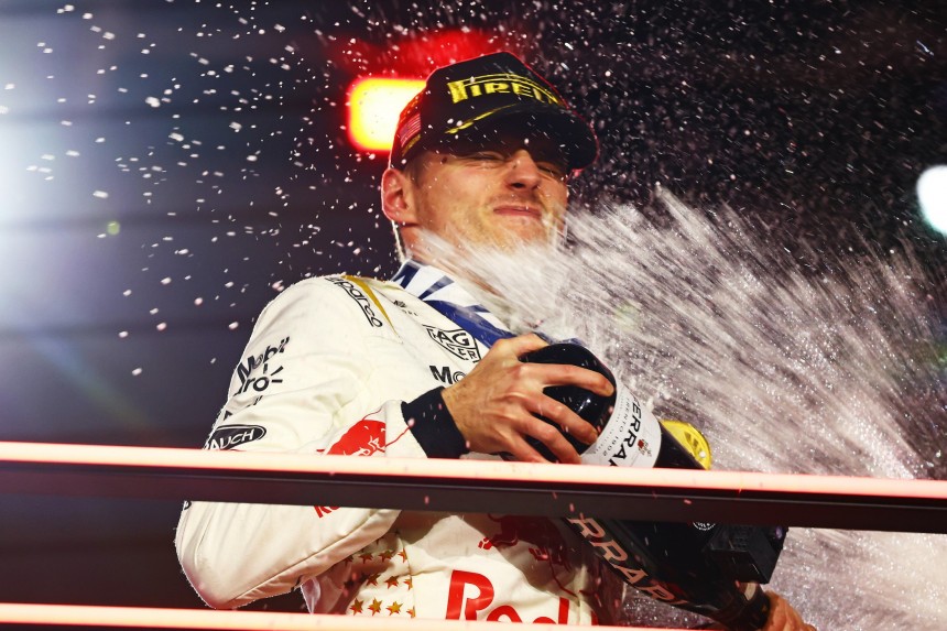 Max Verstappen won the Las Vegas GP