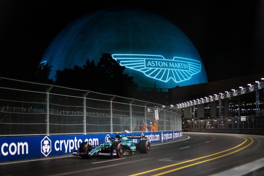 Aston Martin in the spotlight at the Las Vegas Grand Prix