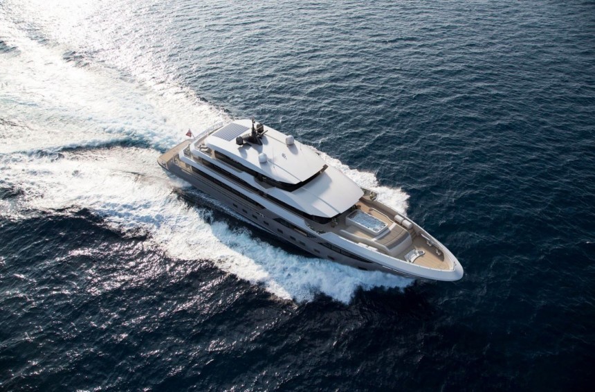 Majesty 175 is the world's largest fiberglass superyacht, only the first of the kind