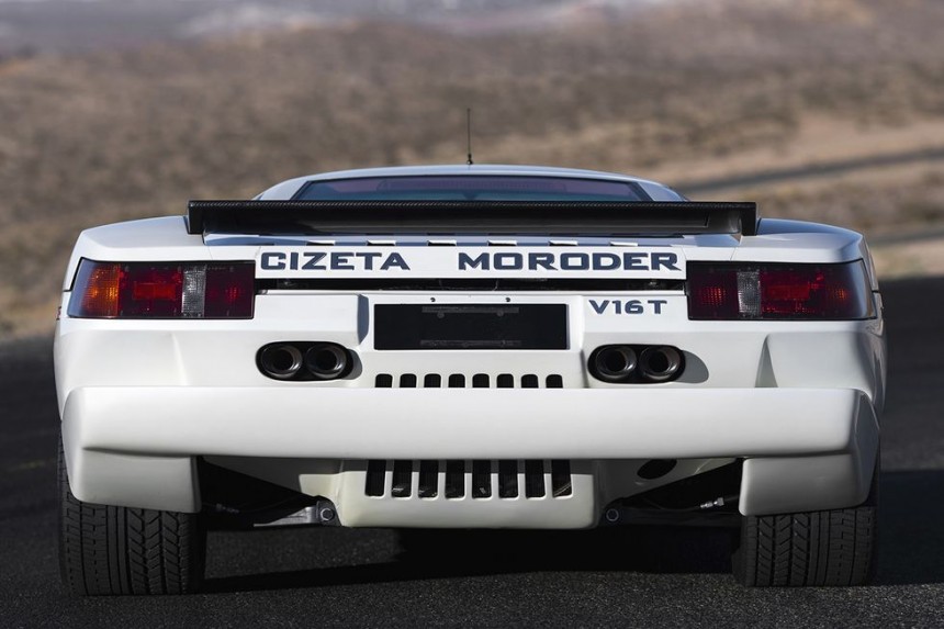 The Cizeta\-Moroder V16T prototype, after a full mechanical restoration in 2018 by Canepa Design