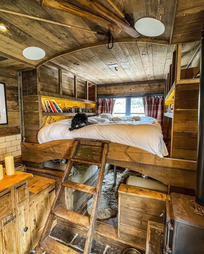 Ford Iveco Cargo turned into a luxurious home on wheels