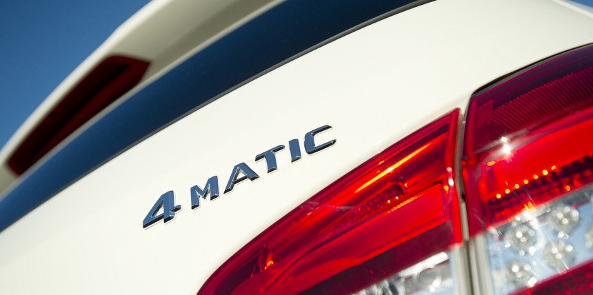 4Matic badge on Mercedes\-Benz B\-Class