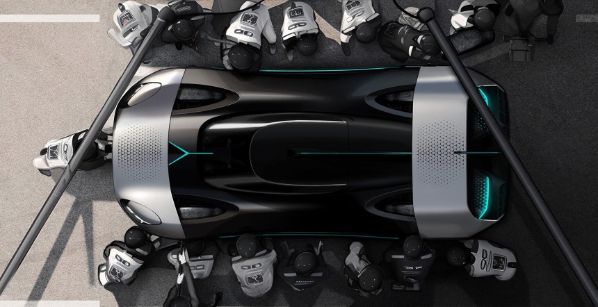 Mercedes EQR300 Le Mans 2024 Concept