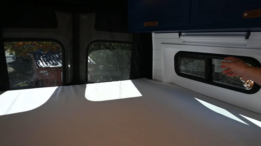 Camper Van Comes With a Cleverly Hidden Shower and a Compact yet Well\-Furnished Interior