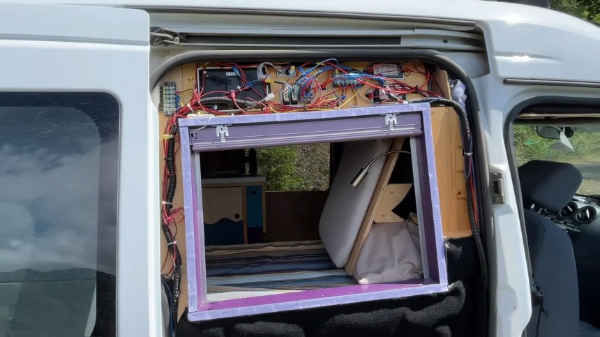 Micro Camper Features Seemingly Endless Storage Spaces in a Funky, Well\-Designed Interior