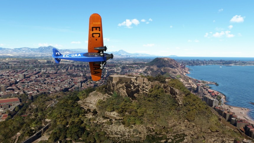 Microsoft Flight Simulator Fokker F\.VII screenshot