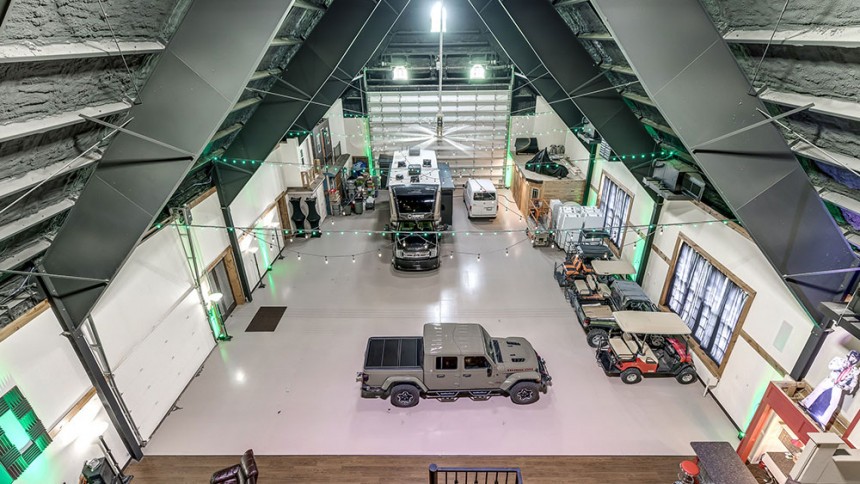 Milam Castler in OKC comes with 20\-car garage and man cave