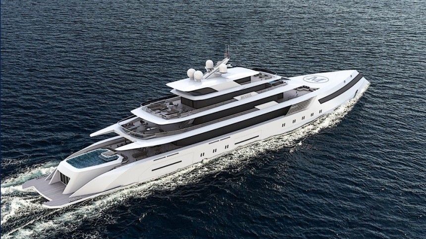 Mogul superyacht concept is co\-designed by influencer The Yacht Mogul