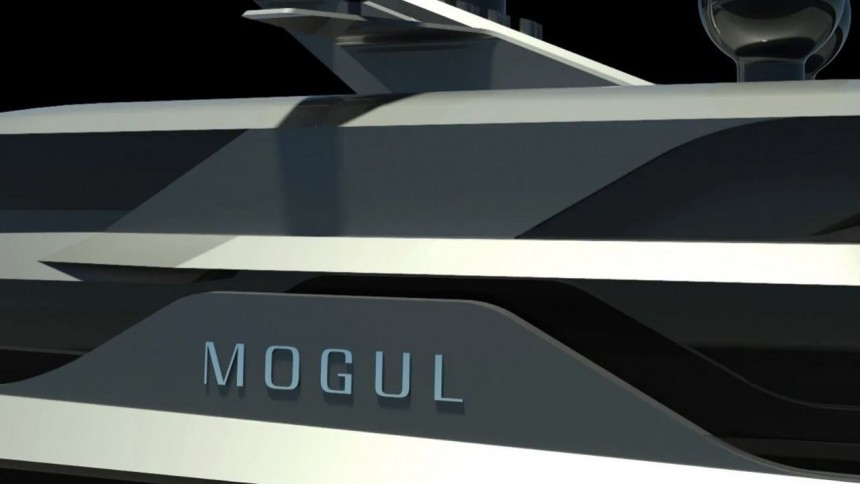 Mogul superyacht concept is co\-designed by influencer The Yacht Mogul