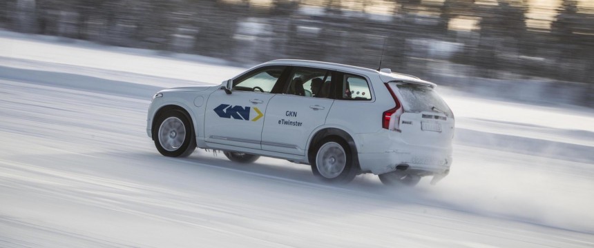 Volvo XC90 Twin Engine prototype with eAxle from GKN