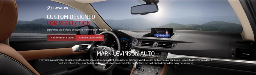 Mark Levinson's explanation for its partnership with Lexus