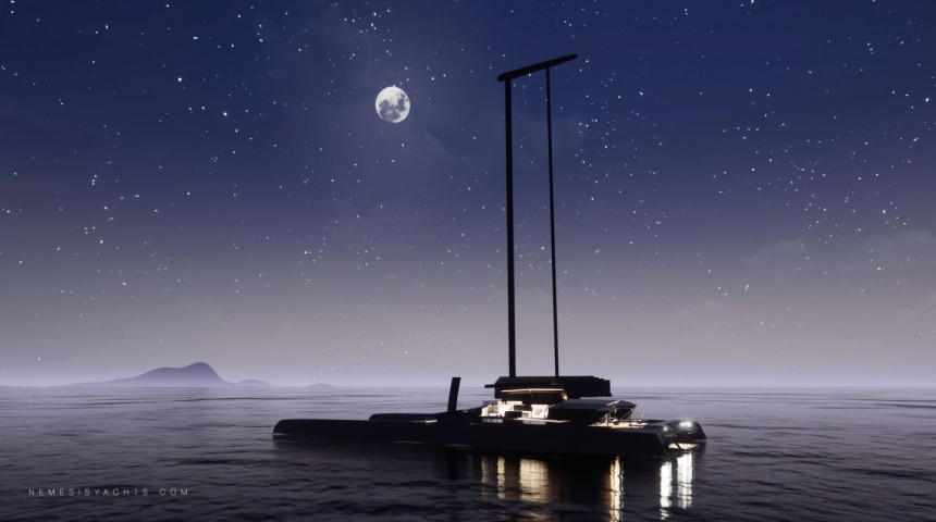 Nemesis One aims to be the first high\-speed, autonomous, hydrogen\-powered, hydrofoil luxury catamaran in the world
