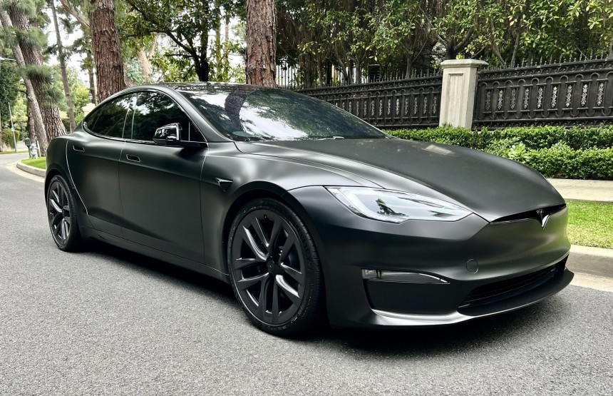 The 2022 Tesla Model S Plaid in Question
