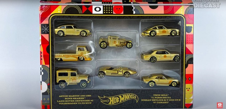 New Hot Wheels Multipack Looks Like a Pot of Gold, Has Eight Cars Inside
