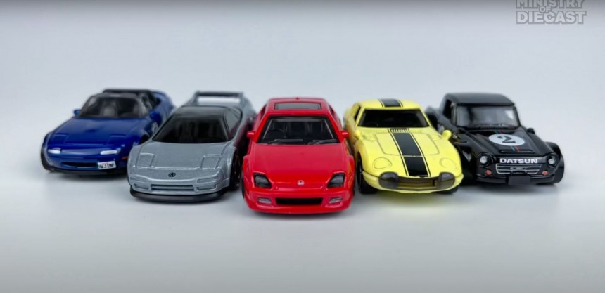 New Hot Wheels Set Reveals Five Tiny Pre\-2000 Cars, Toyota 2000 GT Included
