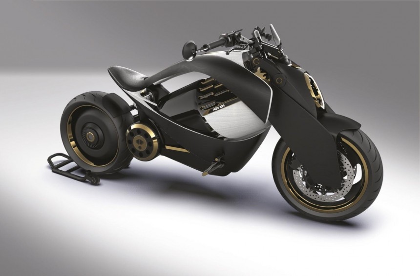 The Newron EV\-1 electric motorcycle, 12 of which will be delivered in 2020
