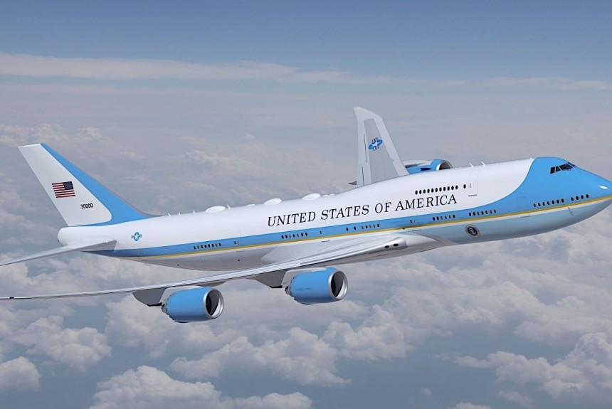 Air Force One \(VC\-25B\) rendering