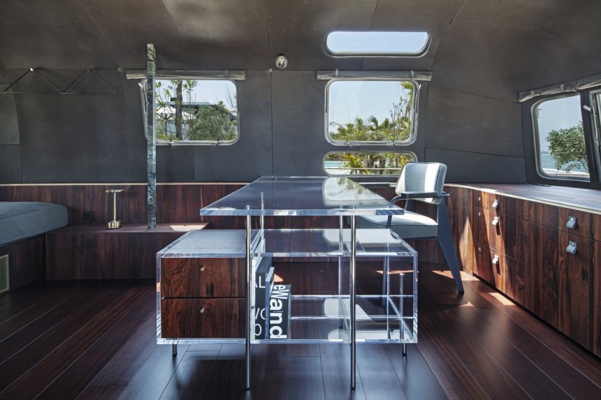 Five Spartan and Airstream trailers make up the most fabulous mobile glamping unit you've seen