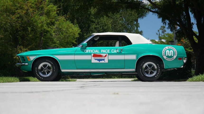 1970 Ford Mustang 428 Cobra Jet Convertible Pace Car