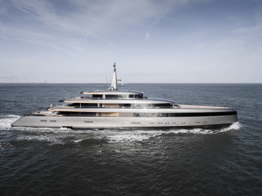 276\-foot Obsidian is the most beautiful and greenest superyacht afloat right now