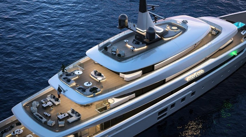 The Superleggera 80 superyacht from Oceanco lives up to the "super" name