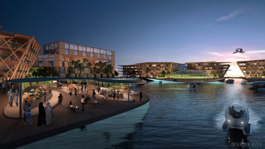 Oceanix City, the self\-sufficient, floating, gorgeous habitat for coastal communities