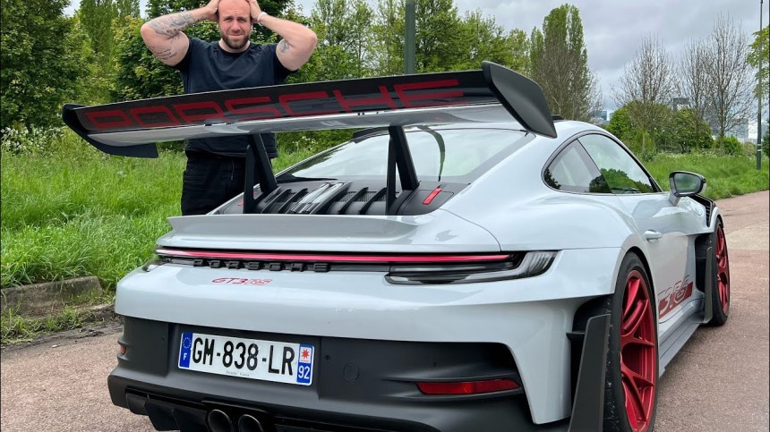 The Porsche reportedly belongs to Monaco\-based vlogger GMK