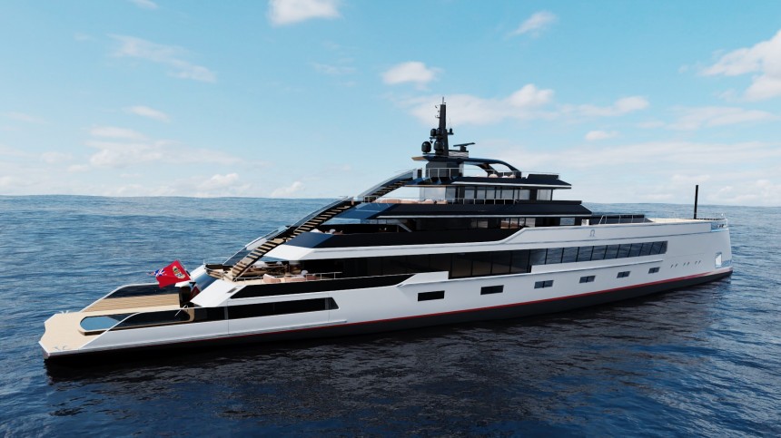 Omega 93, a dream superyacht designed for an owner who wants a no\-limits\-type of vessel