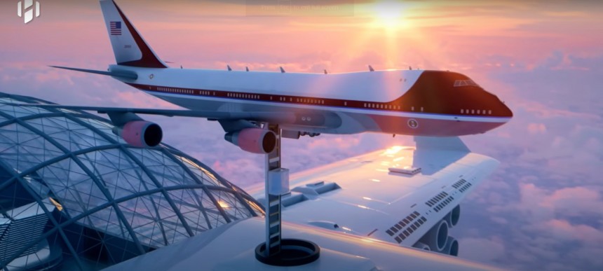 Sky Cruise concept proposes a gigantic aircraft that can fly forever, packed with luxury amenities and 5,000\-person capacity