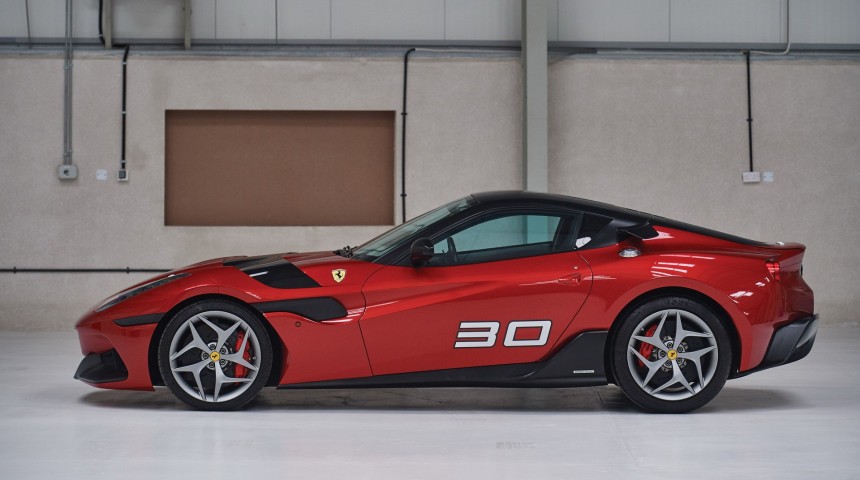 One\-off Ferrari SP30 is brand\-new, unable to secure a buyer after years on the market