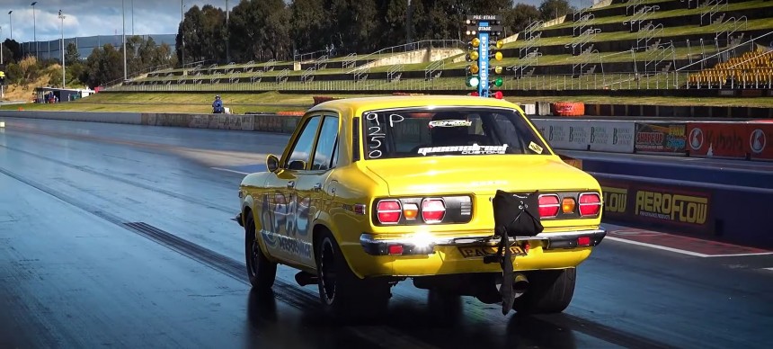 PAC13B RX\-3 Sets a New 1/4\-Mile World Record, Celebrates With a Night Drive
