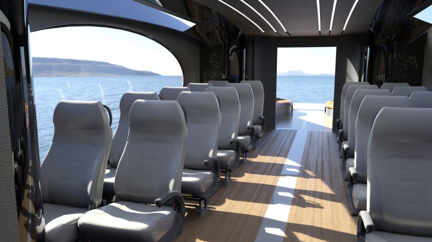 The Palladio concept is an all\-carbon hybrid yacht that bets big on versatility, efficiency, and luxury