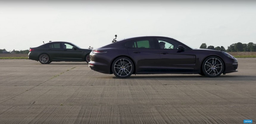 Panamera Turbo S Drag Races M5 CS, Which V8 Will Prevail\?
