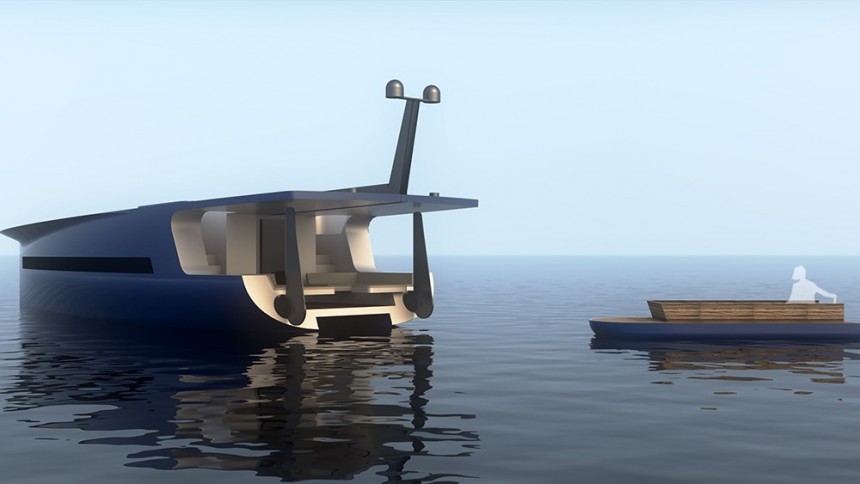 P1 concept yacht is both solar\- and wind\-powered, could have global range