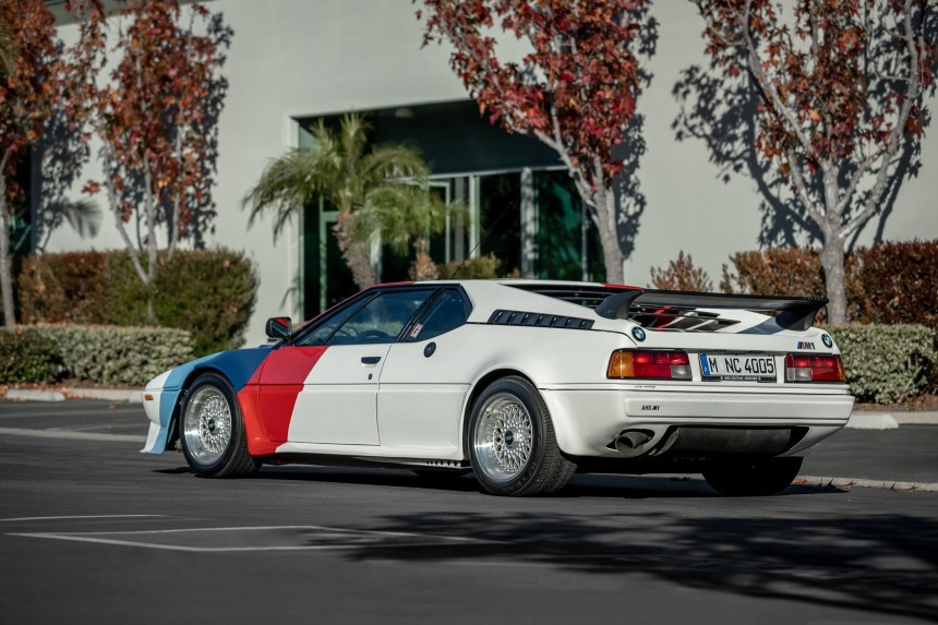 Paul Walker's Old BMW M1 at the Auction