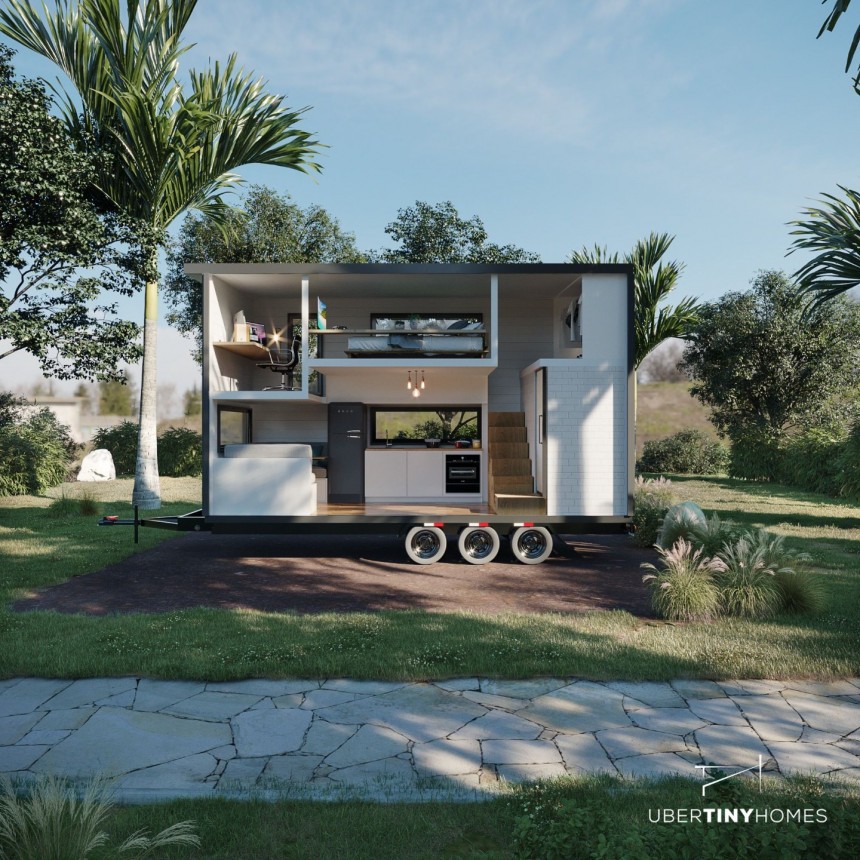 The Pequeno tiny house is tailor\-made for a digital nomad