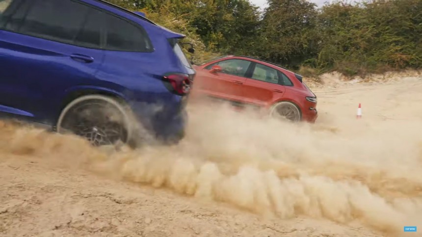 Porsche Macan GTS vs BMW X3 Competition Off\-Road Contest