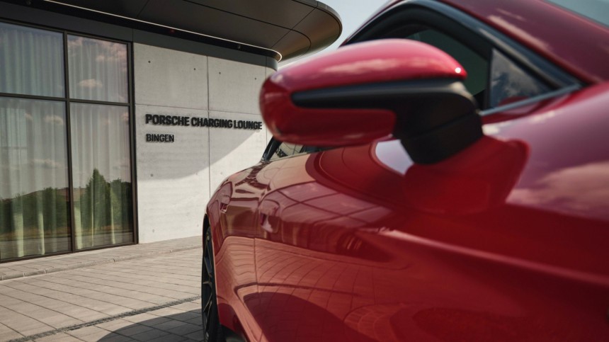 Porsche's First Charging Lounge