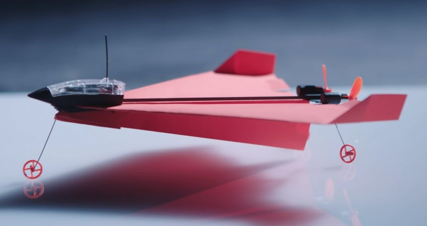 PowerUp 4\.0 Paper Airplane Motorized Kit
