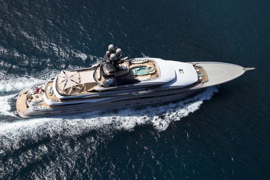 Delivered in 2014 by Lurssen, Kismet is a stunning custom superyacht valued at over \$200 million