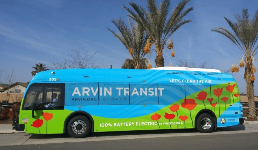 Arvin Transit is the latest to partner with Proterra