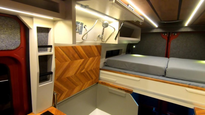 Ram ProMaster Camper Van Is a Stunning Tiny Home/Office on Wheels With a Hidden Shower