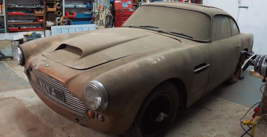 1959 Aston Martin DB4 barn find