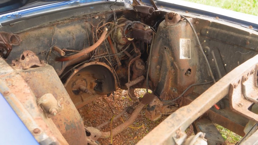 1967 Mustang GT 390 abandoned 16 years