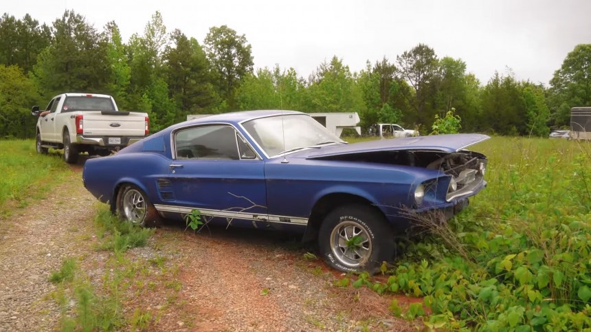 1967 Mustang GT 390 abandoned 16 years